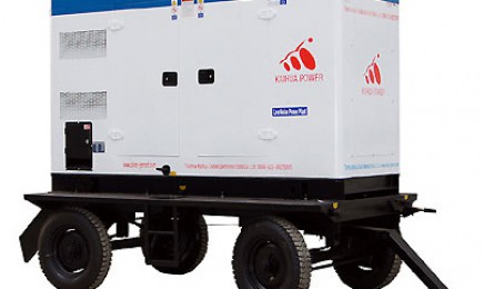 移动拖车柴油发电机组